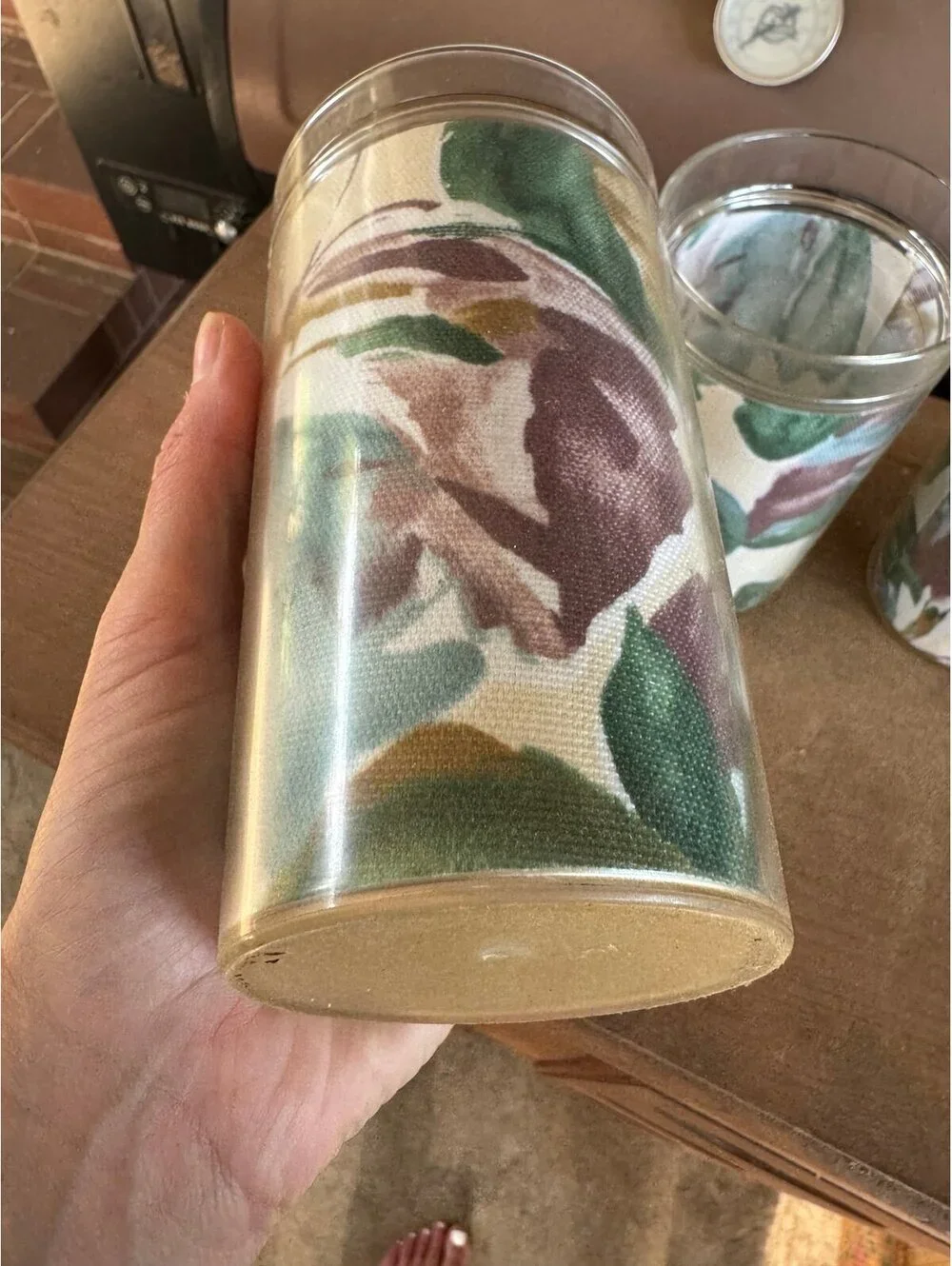 Large Vintage Insulated Tumblers Plastic Drinking Glasses Set of 4 Grandmacore